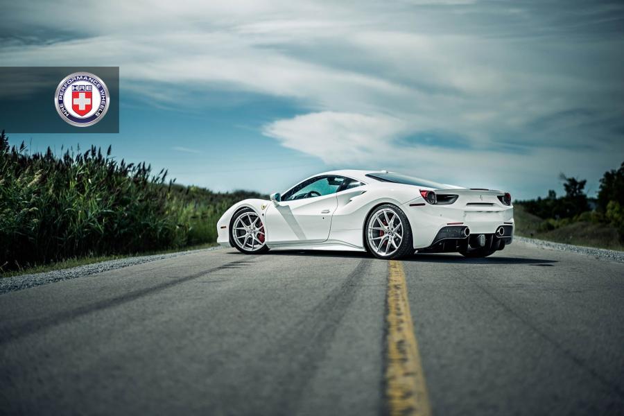  Ferrari 488 GTB on HRE Wheels (HRE P101) 2016 года  (фото 7 из 13)